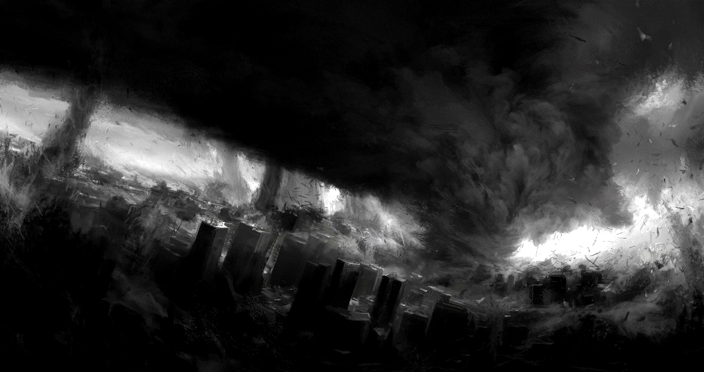 image of a tornado in dystopia Nightmares and Dreams