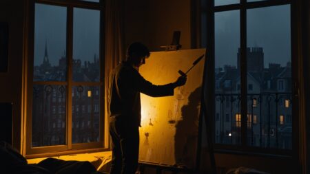 The top floor image of a painter